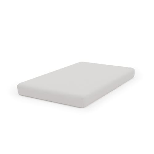 Foundations SafeFit Elastic Fitted Crib Sheet For All Portable White